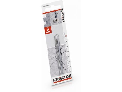 Vrták do betonu 3x70 mm KREATOR KRT010401