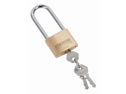 Visací zámek prodloužený 20mm KREATOR KRT557006