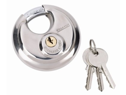Visací zámek kulatý 70mm KREATOR KRT557013