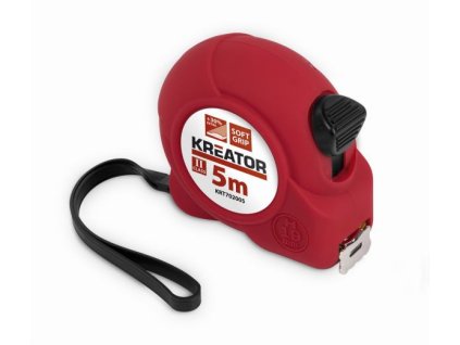 Svinovací metr měkčený úchop 5m KREATOR KRT702005