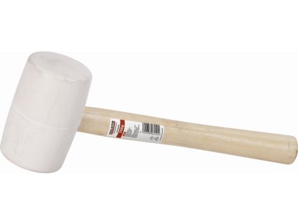 Gumová palice bílá 900g - Dřevěná násada KREATOR KRT904006