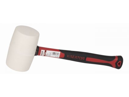 Gumová palice bílá 900g - Laminátová násada KREATOR KRT904106