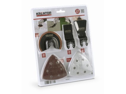 Sada pro multifunkční brusky 23ks KREATOR KRT990045