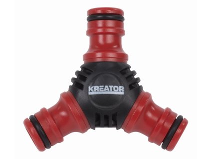 Spojka na tři hadice Y KREATOR KRTGR6015