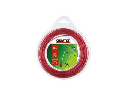 Struna kulatá 2 mm x 50 m KREATOR KRTGTR2050