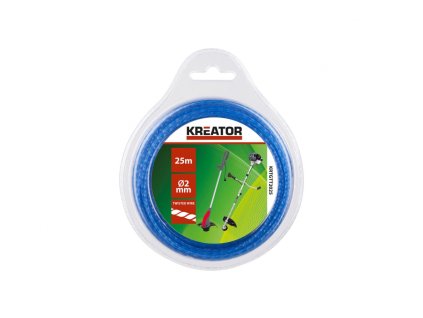 Struna kroucená 2 mm x 25 m KREATOR KRTGTT2025