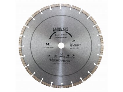 Diamantový kotouč segmentový 350 x 25,4 x 10mm LST LASER-CUT L001240