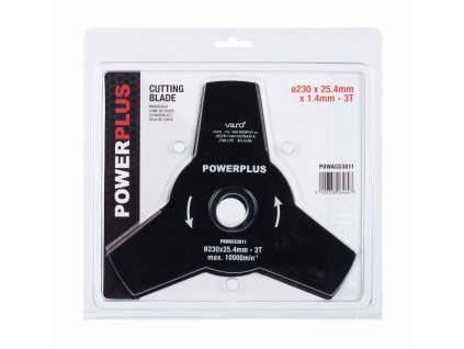Žací nůž pro křovinořezy 230mm POWERPLUS POWACG3011