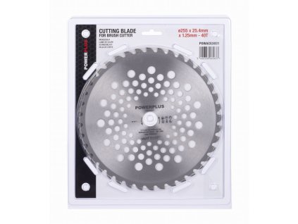 Žací nůž pro křovinořezy 255mm pila POWERPLUS POWACG3031