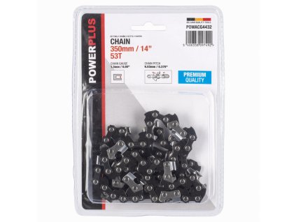 Pilový řetěz 14" (350mm) 53T - PREMIUM POWERPLUS POWACG4432