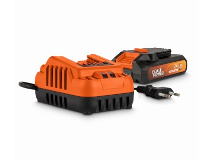 Nabíječka 20V/40V 2.0A  plus  Baterie 20V LI-ION 3,0Ah POWERPLUS POWDP90630