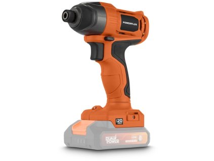 Aku rázový utahovák 20V 100Nm (bez AKU) POWERPLUS POWDPO2000