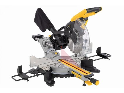 Pokosová pila s potahem a oboustranným náklonem 2 200W / 254mm POWERPLUS POWX075740DB
