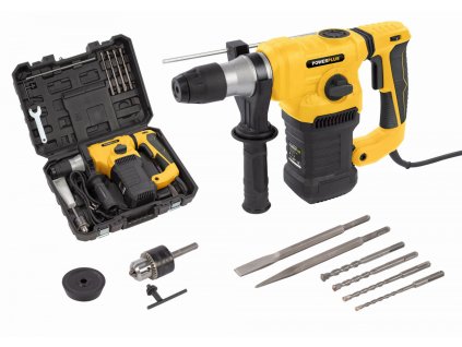 Kombinované kladivo 1.500 W SDS-Plus  POWERPLUS POWX1197