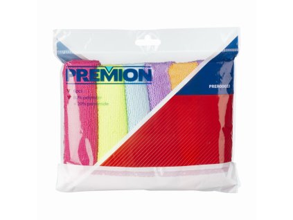 Čistící utěrka z mikrovlákna 6ks PREMION PRER00033