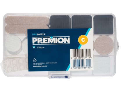 Samolepící plstěné podložky pod nábytek 116ks PREMION PRE900024