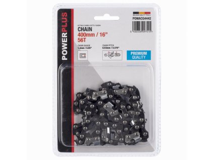 Pilový řetěz 16" (400mm) 56T - PREMIUM POWERPLUS POWACG4442