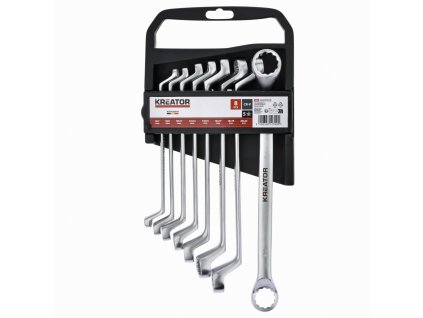 Sada oboustranných očkových klíčů 6-22mm - 8ks KREATOR KRTH30004