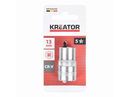 Nástrčná hlavice (ořech) 13mm 1/2" KREATOR KRTH30704