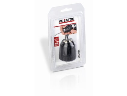 Rychloupínací sklíčidlo 0.8-10 mm 3/8-24U KREATOR KRT014002