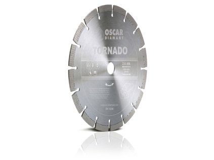 230 x 22,2 x 12 mm Tornádo Platinum Profesional  100.1221