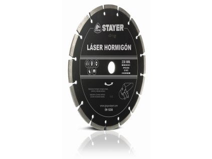 230 x 22,2 x 7 mm Láser Hormigón Profesional  1500.38