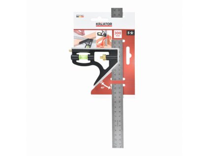 Kombinovaný úhelník 300 mm KREATOR KRTH70601