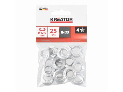 Nýtovací očka hliník 12,5mm 25ks KREATOR KRTH62510