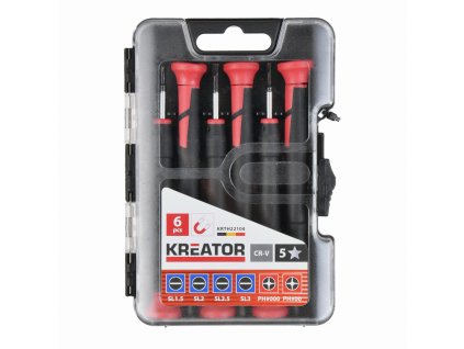 Sada precizních šroubováků SL/PH - HIGH QUALITY KREATOR KRTH22104