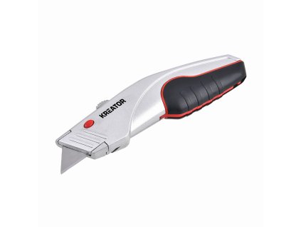 Pracovní nůž ze slitiny hliníku  plus  3 náhradní nože - HIGH QUALITY KREATOR KRTH00206