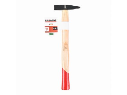 Zámečnické kladivo 100g Dřevěná rukojeť KREATOR KRTH90001