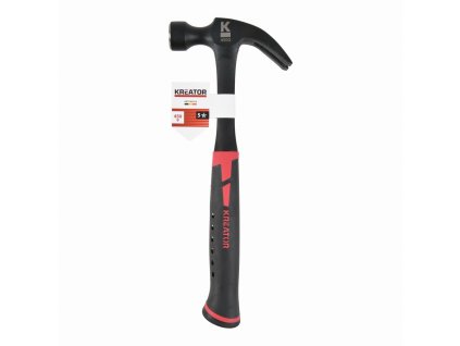 Tesařské kladivo 450g - Ocelová násada KREATOR KRTH90504