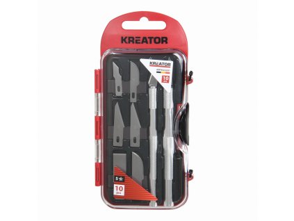 Modelářské nožíky sada 10ks KREATOR KRTH23201