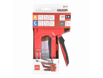 Ruční sponkovačka 6-14mm TYP A-C KREATOR KRTH00002