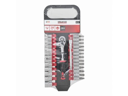 Gola sada 1/4" 28ks KREATOR KRTH30108