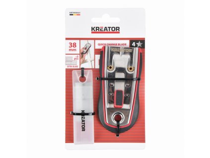Kovová škrabka  plus  5ks břitů KREATOR KRTH00501