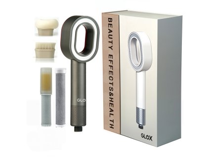 Filtrační sprchová hlavice sada antracit GLOX SH001G
