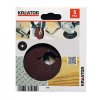 5x Fibrový brusný kotouč 125 mm G60 KREATOR KRT250504
