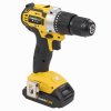 Aku šroubovák / vrtačka s příklepem bezuhlíková 20V 2BAT POWERPLUS POWX00512