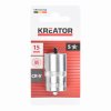 Nástrčná hlavice (ořech) 15mm 1/2" KREATOR KRTH30706