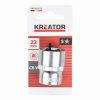 Nástrčná hlavice (ořech) 22mm 1/2" KREATOR KRTH30713