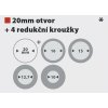 Pilový kotouč na dřevo 115mm, 18T KREATOR KRT020434