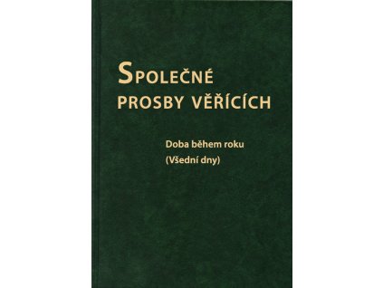 K0789 Spolecne prosby vericich Vsedni dny během roku nahled