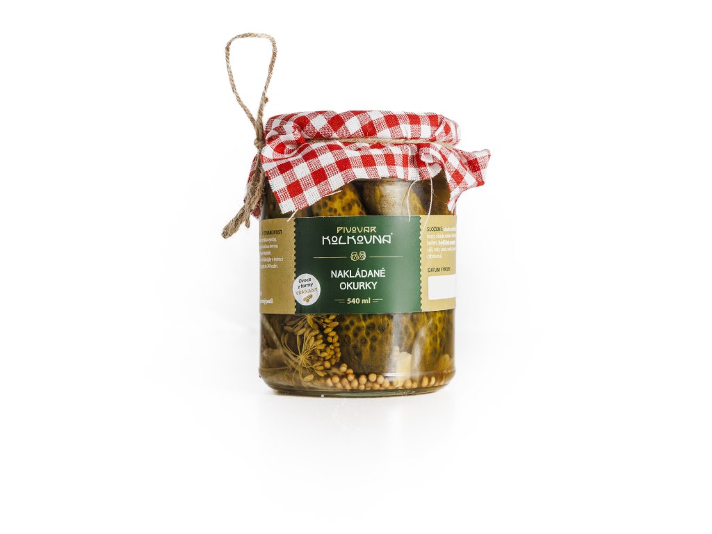 Nakládané okurky 1 ks