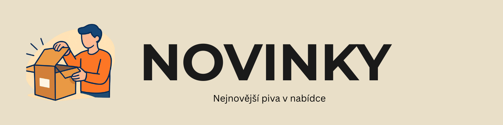 Nejnovější piva v nabidce