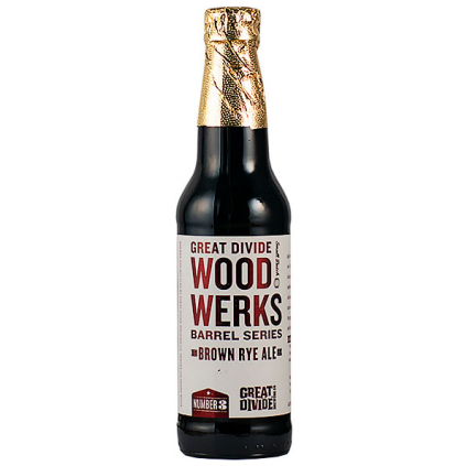 Great Divide WoodWerks #3 Brown Ale 0,355l  Bourbon Barrel Aged Brown Rye Ale