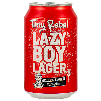 TinyRebel LazyBoyLager 330