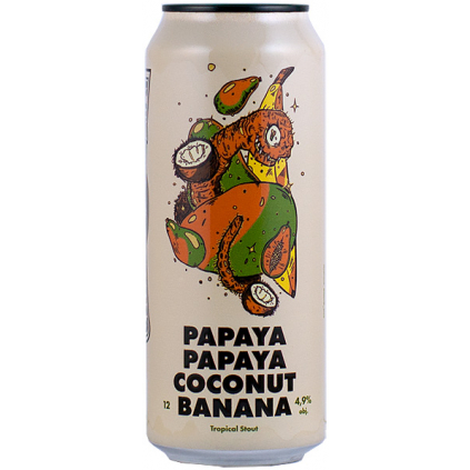 papaya papaya coconut banana]