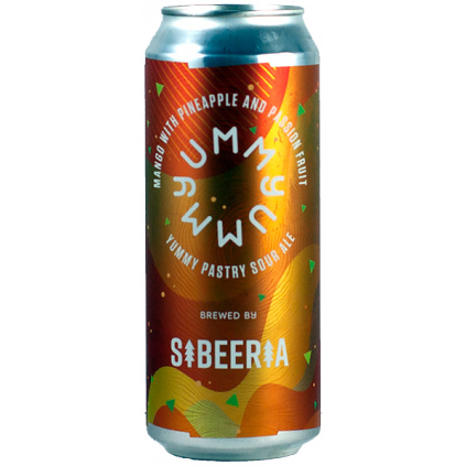 Sibeeria YUMMY mango with pineaple and passion fruit yummy pastry sour ale