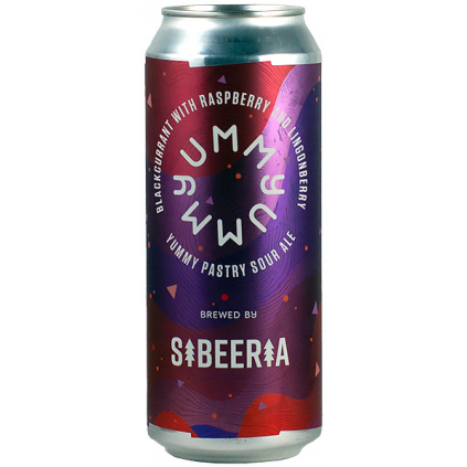 Sibeeria YUMMY blackcurrant with raspberry and lingonberry